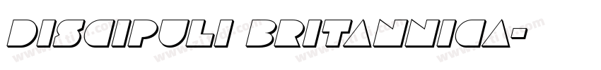 Discipuli Britannica字体转换